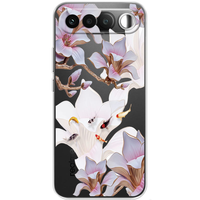 Прозорий чохол BoxFace Realme 16 5G Chinese Magnolia