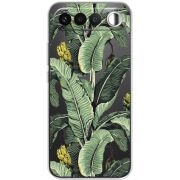 Прозорий чохол BoxFace Realme 16 5G Banana Leaves