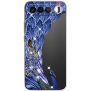 Чохол зі стразами Realme 16 5G Peafowl