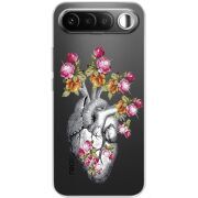 Чохол зі стразами Realme 16 5G Heart