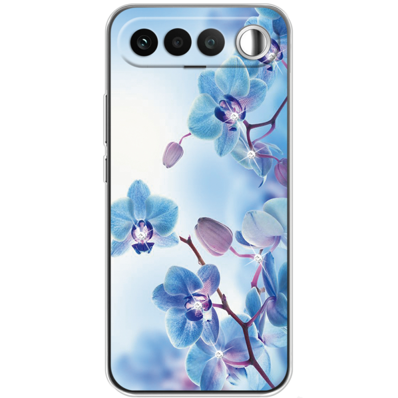 Чохол зі стразами Realme 16 5G Orchids