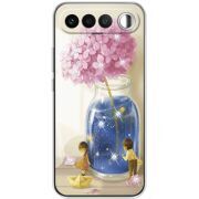 Чохол зі стразами Realme 16 5G Little Boy and Girl