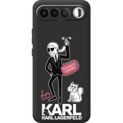 Чорний чохол BoxFace Realme 16 5G For Karl