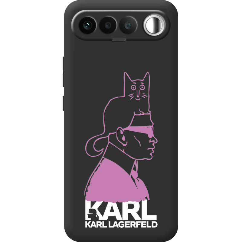 Чорний чохол BoxFace Realme 16 5G Pink Karl