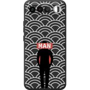 Чорний чохол BoxFace Realme 16 5G Man Pattern