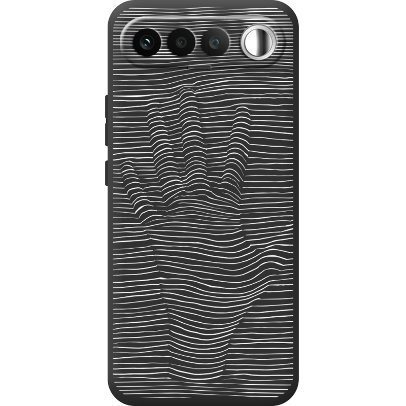 Чорний чохол BoxFace Realme 16 5G Optical Hand