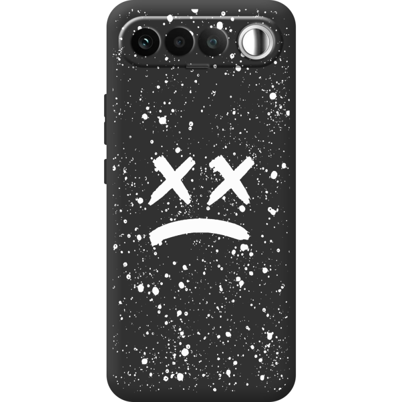 Чорний чохол BoxFace Realme 16 5G Sad Way