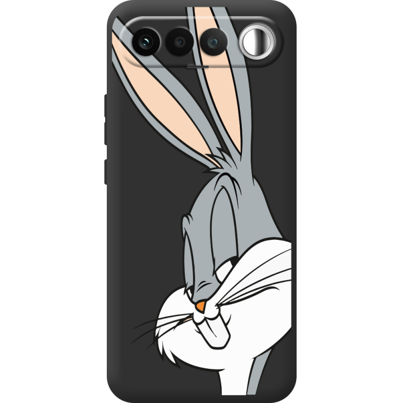 Чорний чохол BoxFace Realme 16 5G Lucky Rabbit