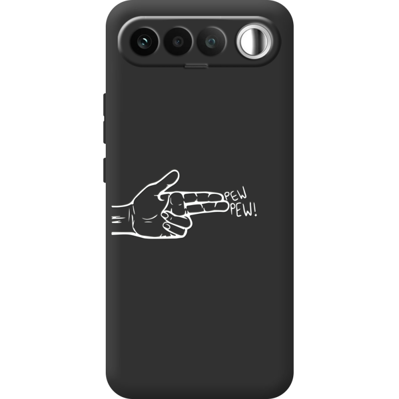 Чорний чохол BoxFace Realme 16 5G Pew Pew
