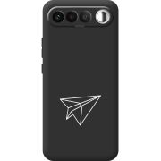 Чорний чохол BoxFace Realme 16 5G Paper Plane