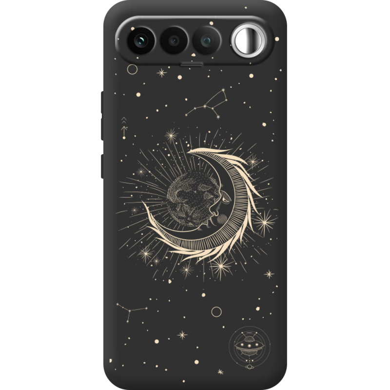 Чорний чохол BoxFace Realme 16 5G Moon