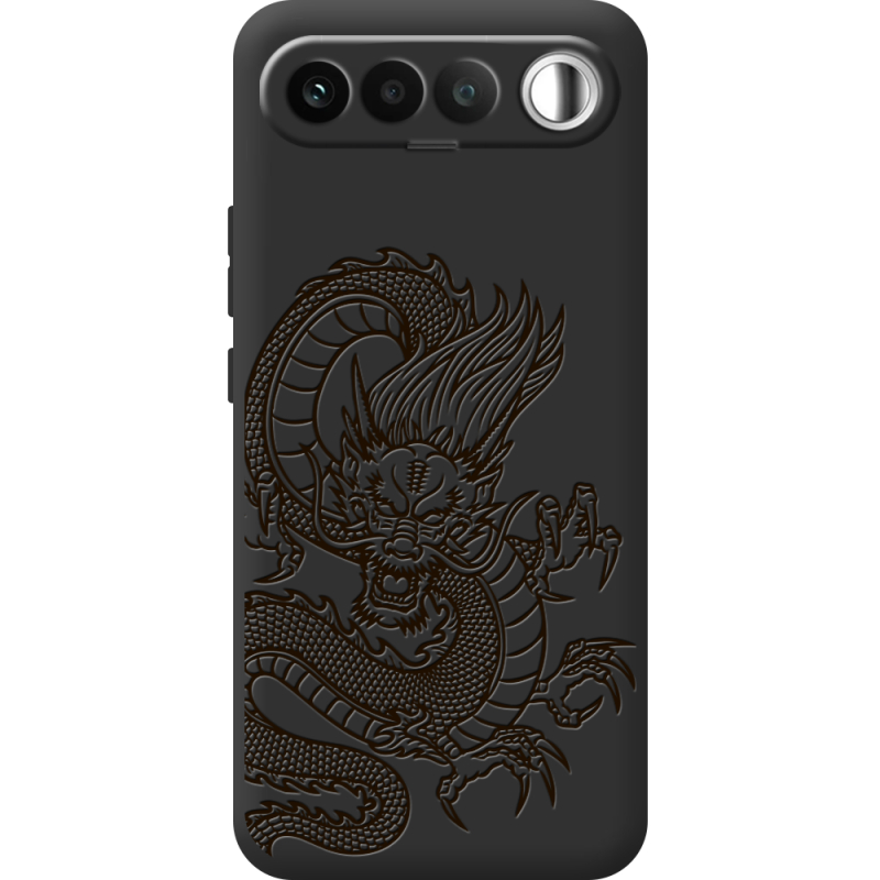 Чорний чохол BoxFace Realme 16 5G Chinese Dragon