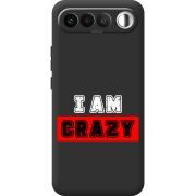 Чорний чохол BoxFace Realme 16 5G I'm Crazy