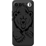 Чорний чохол BoxFace Realme 16 5G Grizzly Bear