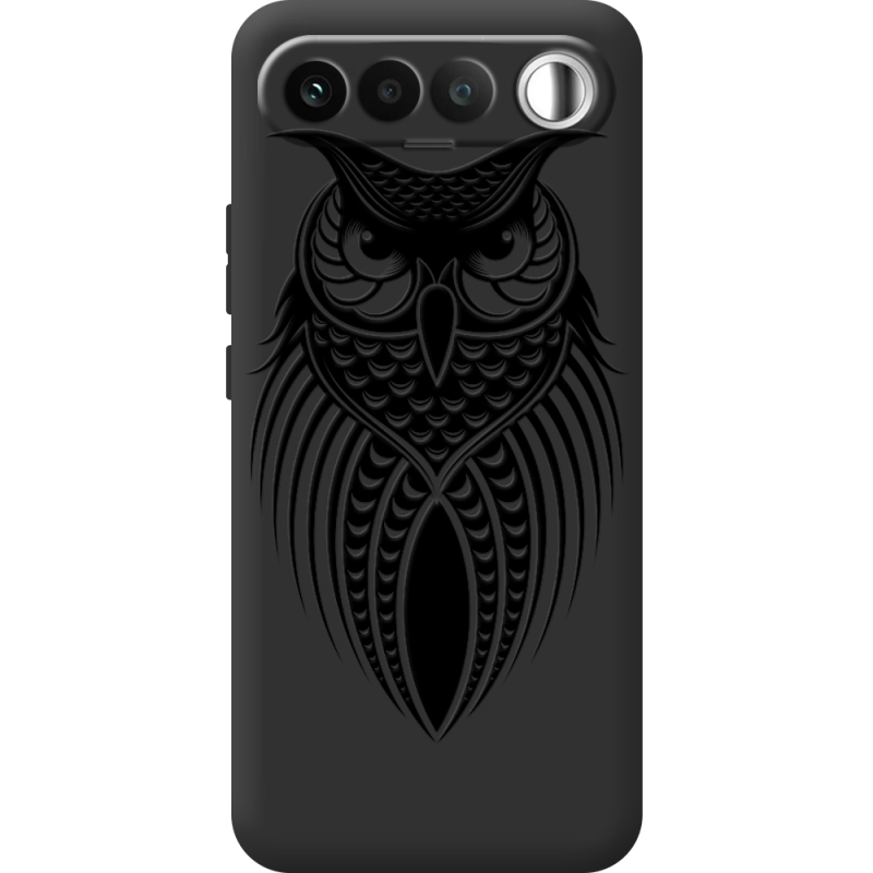 Чорний чохол BoxFace Realme 16 5G Owl
