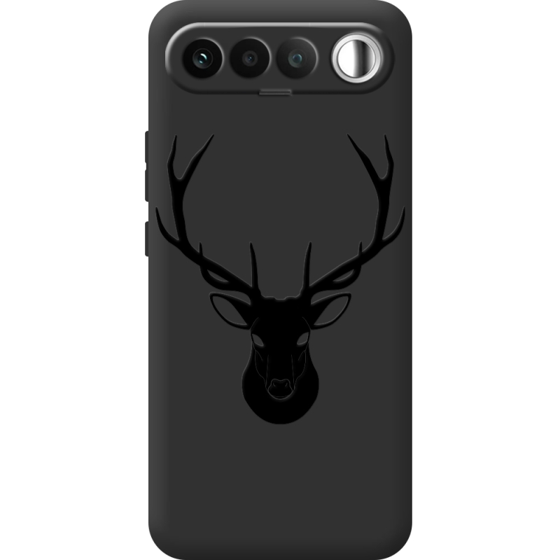 Чорний чохол BoxFace Realme 16 5G Deer