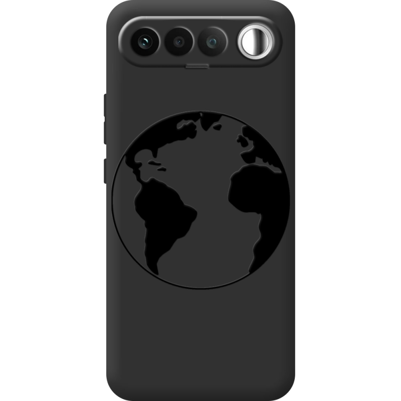 Чорний чохол BoxFace Realme 16 5G Earth