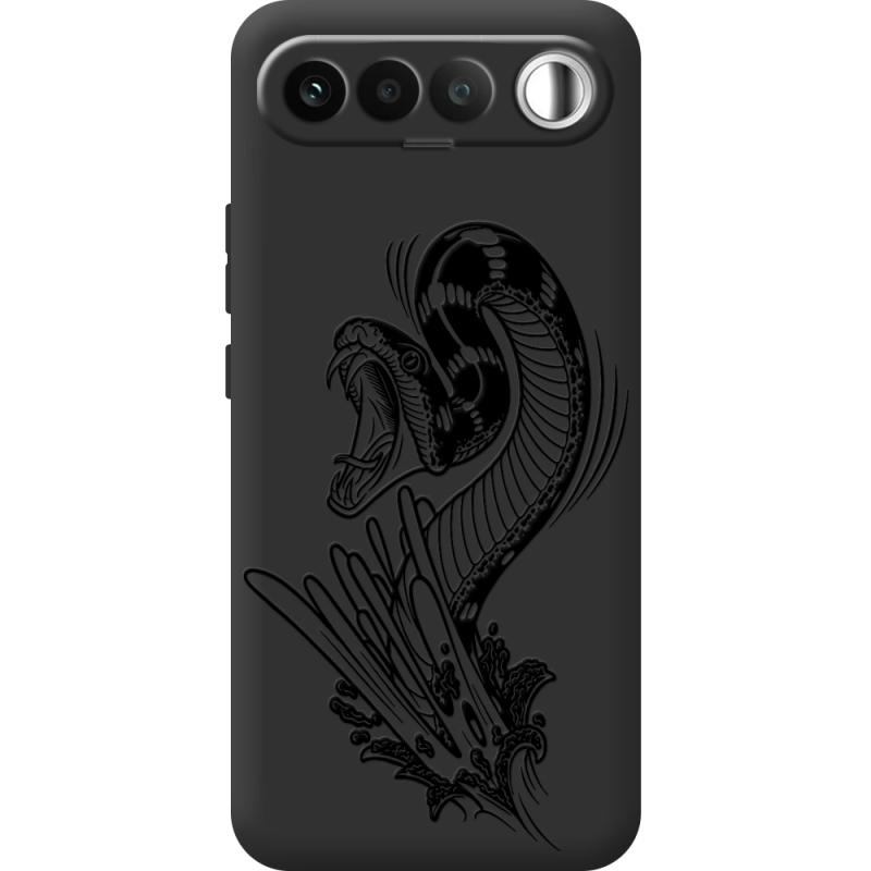 Чорний чохол BoxFace Realme 16 5G Snake