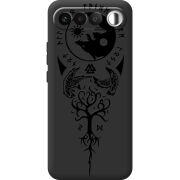 Чорний чохол BoxFace Realme 16 5G Hugin and Munin