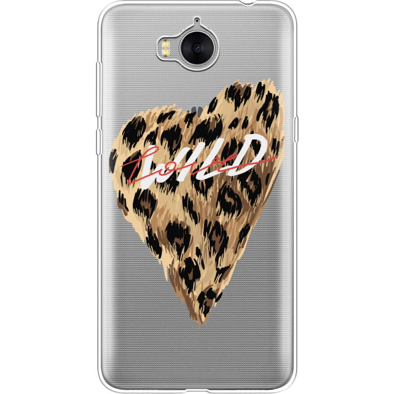 Прозрачный чехол Uprint Huawei Y5 2017 Wild Love