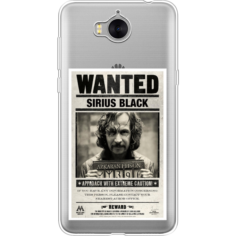 Прозрачный чехол Uprint Huawei Y5 2017 Sirius Black