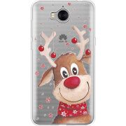 Прозрачный чехол Uprint Huawei Y5 2017 Winter Deer