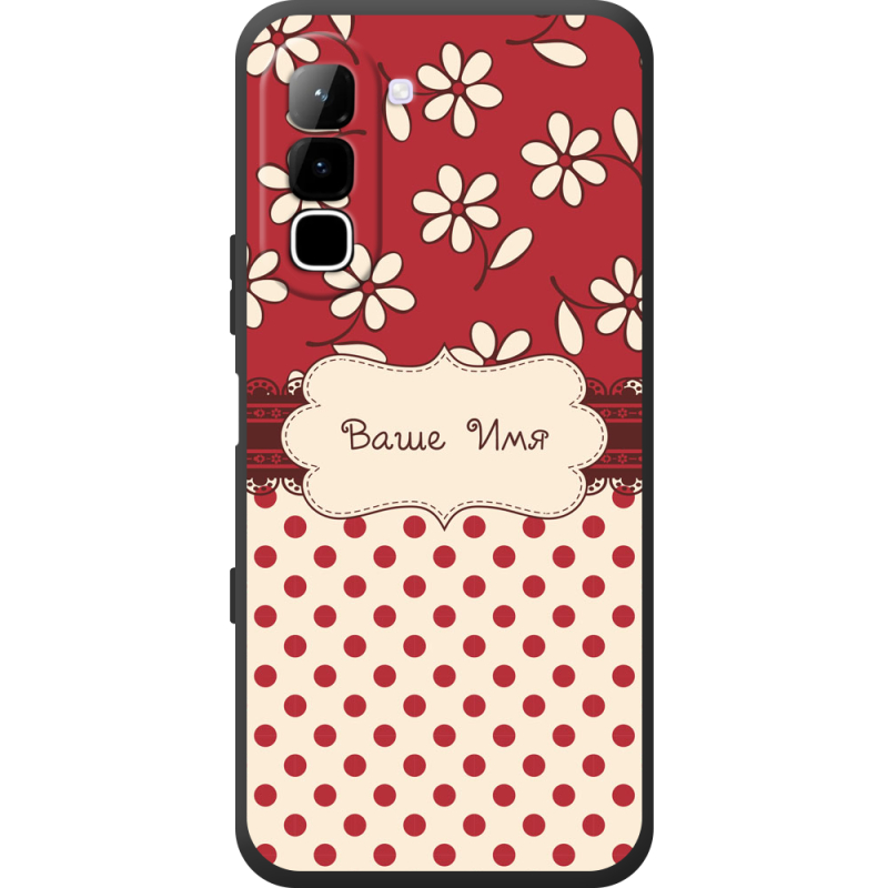 Чохол BoxFace Infinix Hot 70 Именной Polka Dots