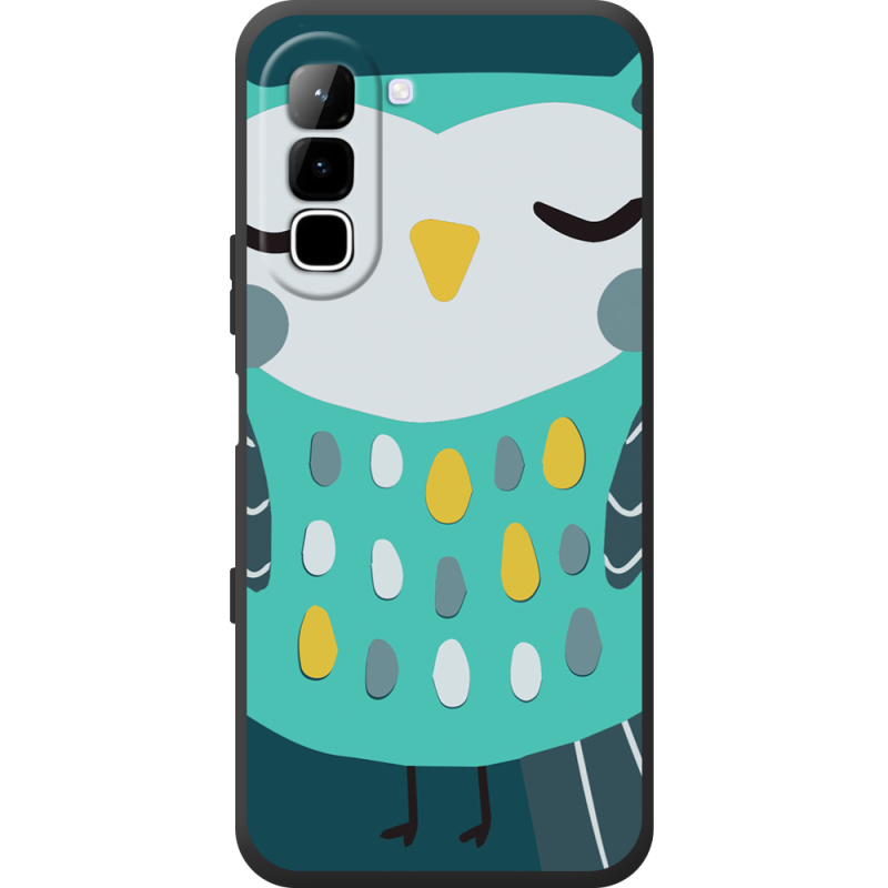 Чохол BoxFace Infinix Hot 70 Green Owl