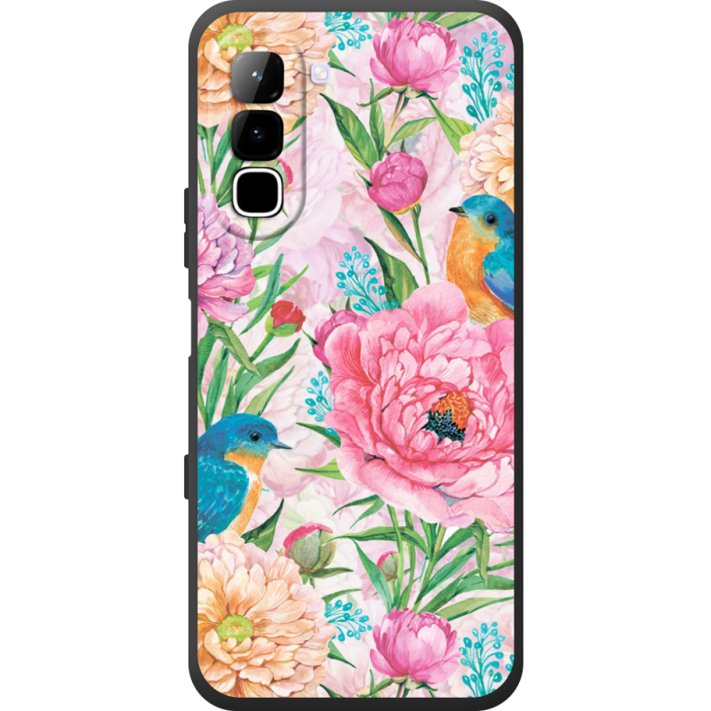 Чохол BoxFace Infinix Hot 70 Birds in Flowers