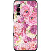 Чохол BoxFace Infinix Hot 70 Pink Peonies