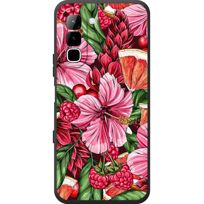 Чохол BoxFace Infinix Hot 70 Tropical Flowers