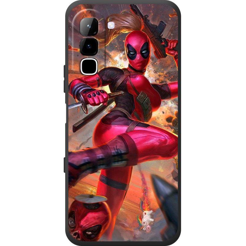 Чохол BoxFace Infinix Hot 70 Woman Deadpool