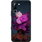 Чохол BoxFace Infinix Hot 70 Exquisite Purple Flowers