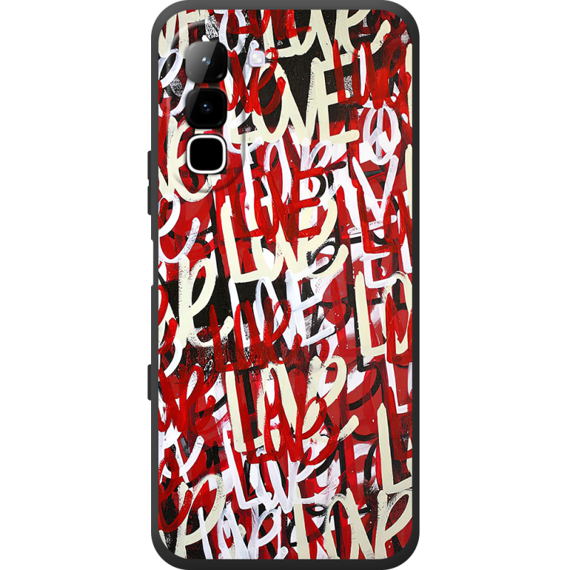 Чохол BoxFace Infinix Hot 70 Love Graffiti
