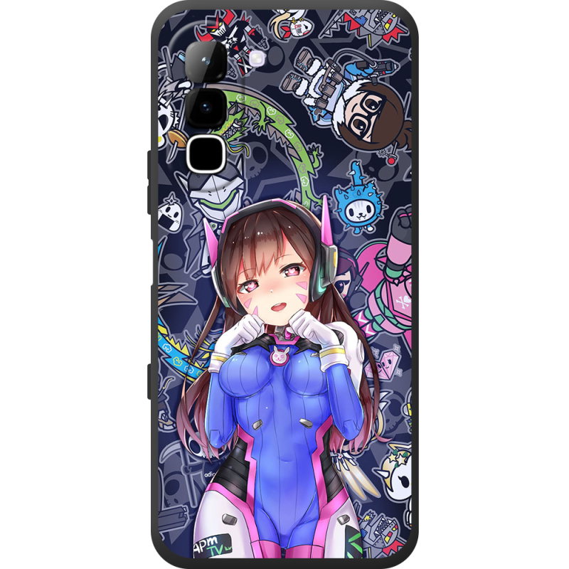 Чохол BoxFace Infinix Hot 70 Overwatch D.VA