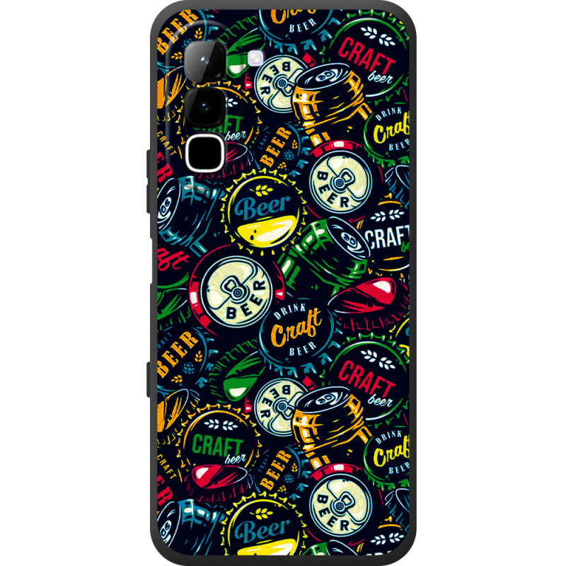 Чохол BoxFace Infinix Hot 70 Bottle Caps