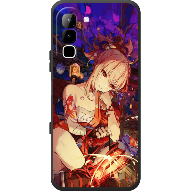 Чохол BoxFace Infinix Hot 70 Genshin Ёимия с огоньком