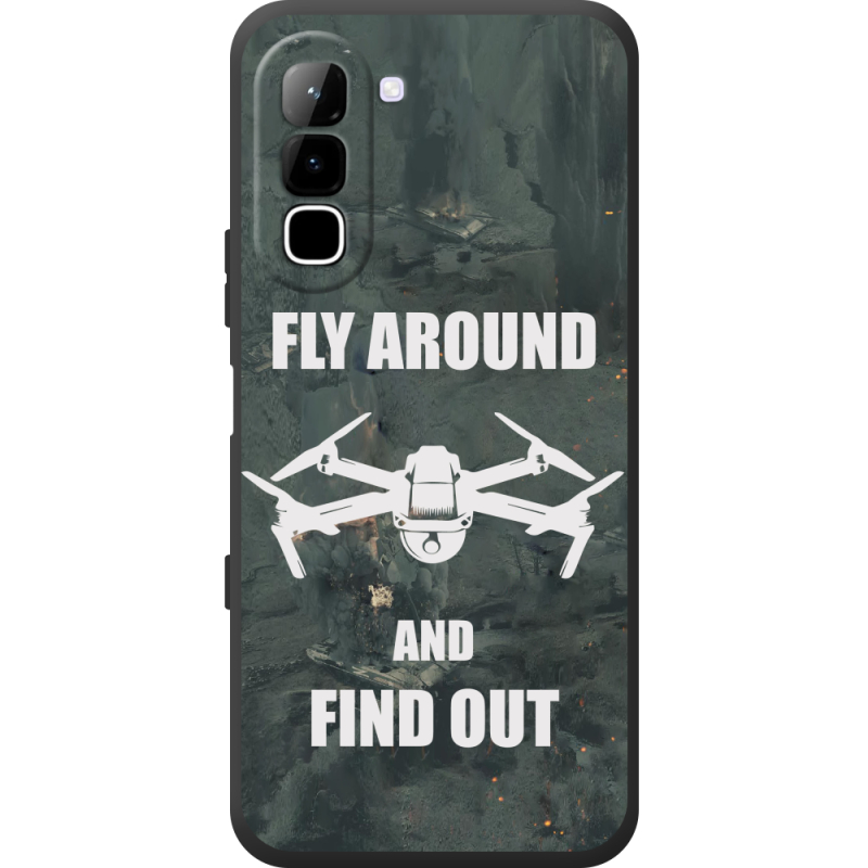 Чохол BoxFace Infinix Hot 70 Дрон Fly Around