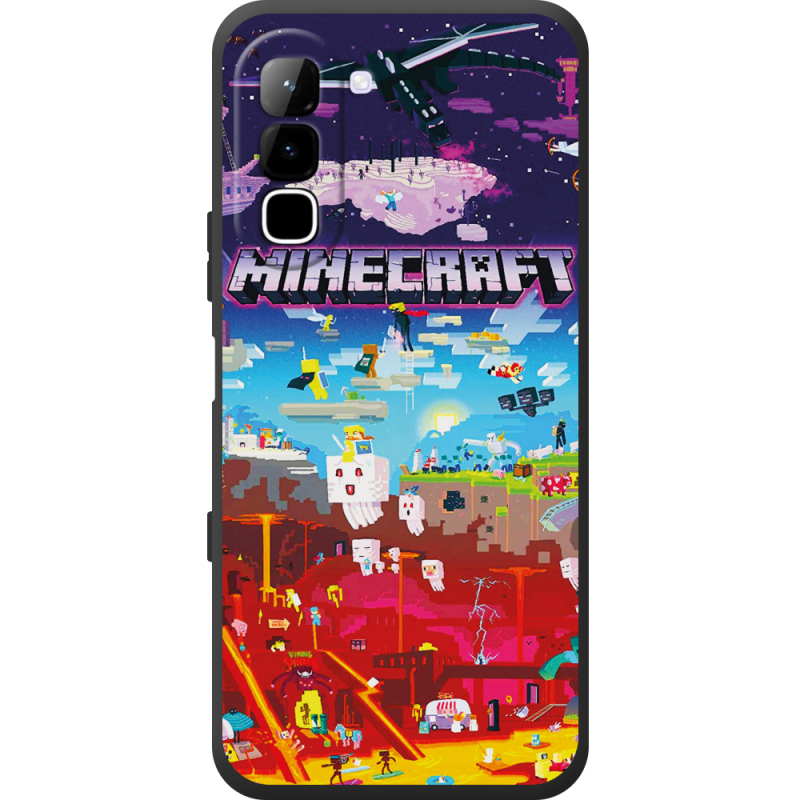 Чохол BoxFace Infinix Hot 70 Minecraft World Beyond