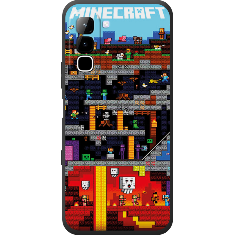 Чохол BoxFace Infinix Hot 70 Minecraft Lode Runner