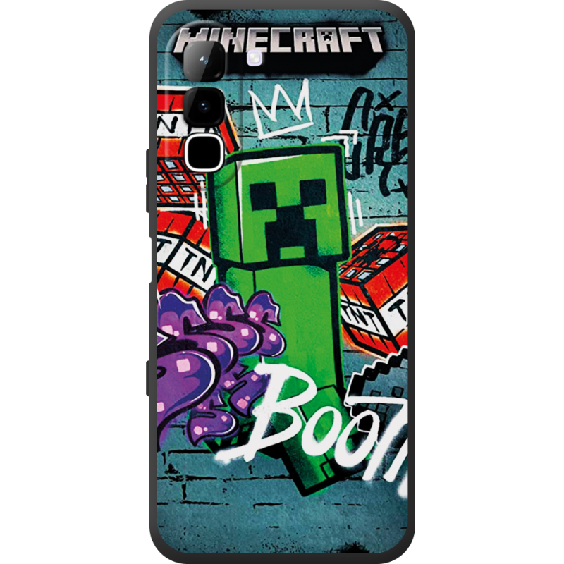 Чохол BoxFace Infinix Hot 70 Minecraft Graffiti