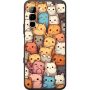 Чохол BoxFace Infinix Hot 70 Котики муркотики