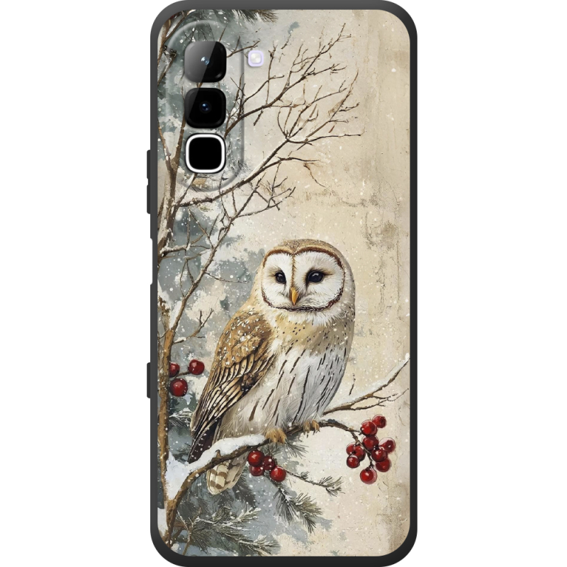 Чохол BoxFace Infinix Hot 70 Christmas Owl