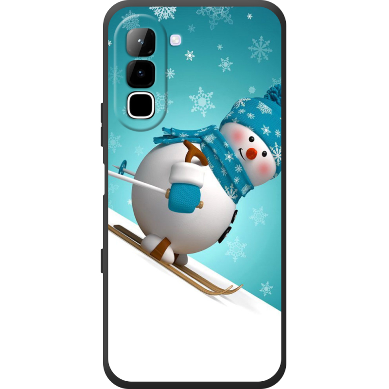 Чохол BoxFace Infinix Hot 70 Skier Snowman