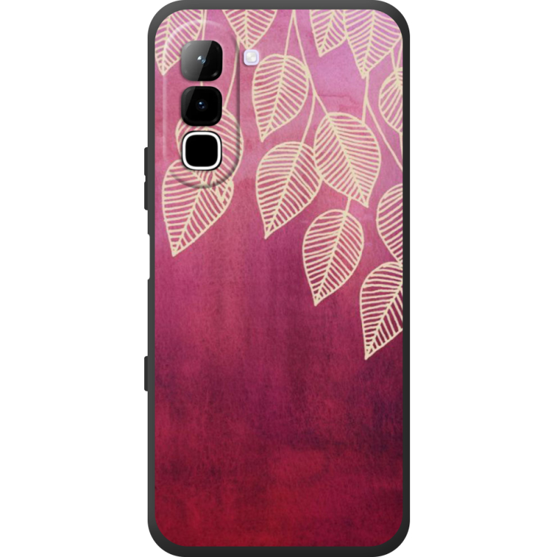 Чохол BoxFace Infinix Hot 70 Gold Leaves