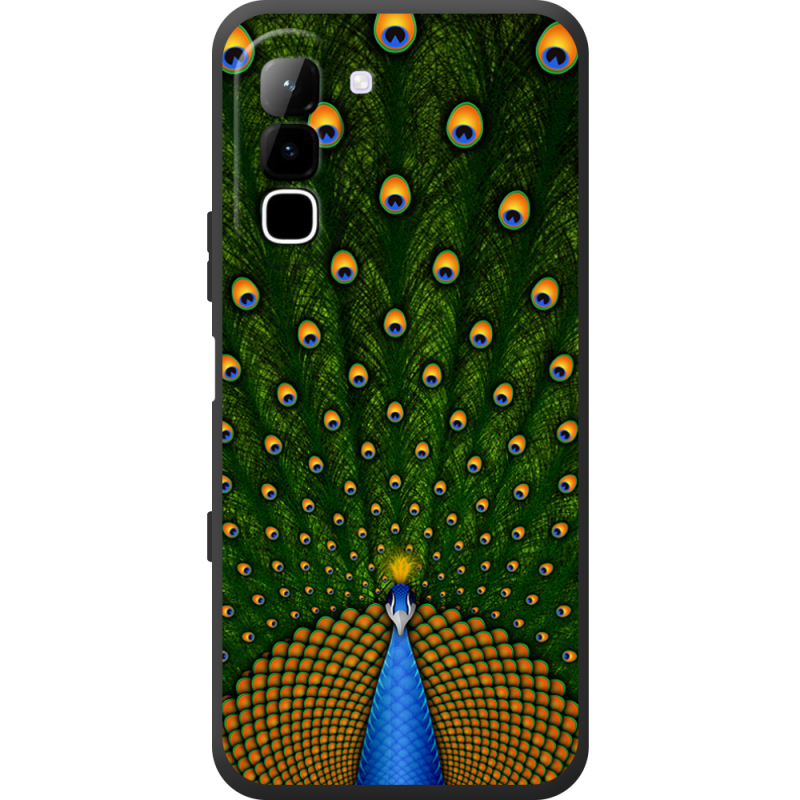 Чохол BoxFace Infinix Hot 70 Peacocks Tail