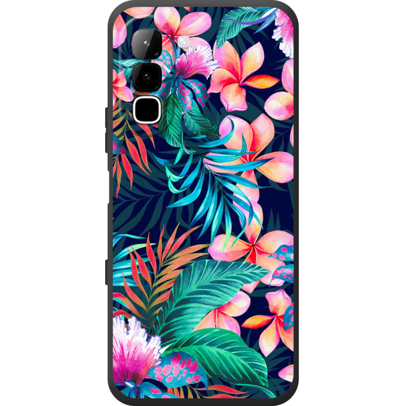 Чохол BoxFace Infinix Hot 70 flowers in the tropics