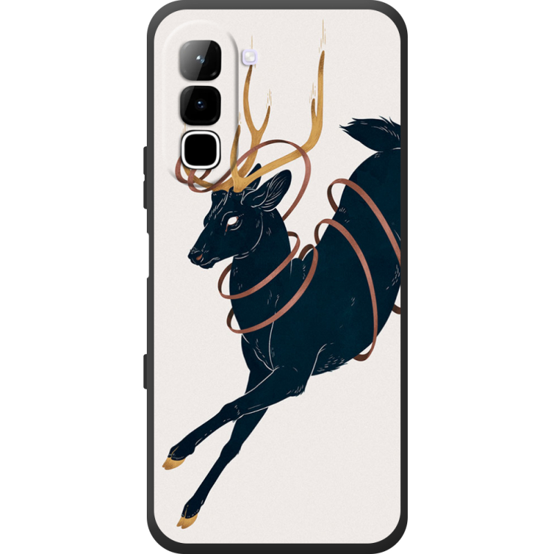 Чохол BoxFace Infinix Hot 70 Black Deer