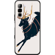 Чохол BoxFace Infinix Hot 70 Black Deer