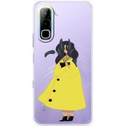 Прозорий чохол BoxFace Infinix Hot 70 Just a Girl